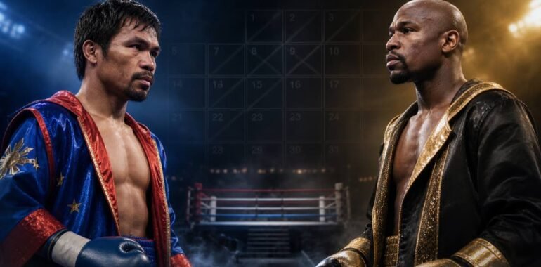 Manny Pacquiao y Floyd Mayweather ante una posible revancha de boxeo
